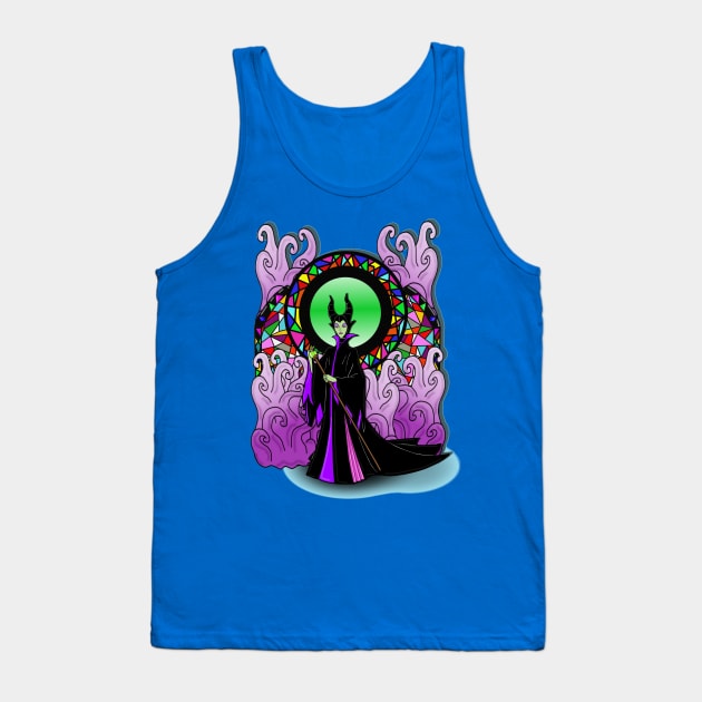 All Hail Maleficent Tank Top by FancyKat